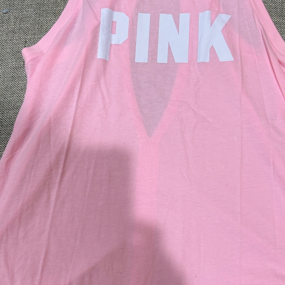 Pink Sleeveless Top
